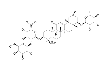 3-O-BETA-D-GALACTOPYRANOSYL-(1->2)-BETA-D-GLUCURONOPYRANOSYL-COMPLOGENIN-22-O-ALPHA-L-RHAMNOPYRANOSIDE