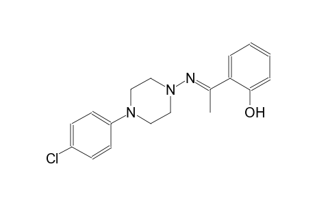 2-{(1E)-N-[4-(4-chlorophenyl)-1-piperazinyl]ethanimidoyl}phenol