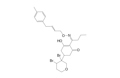 2-Cyclohexen-1-one, 5-(3,4-dibromotetrahydro-2H-pyran-3-yl)-3-hydroxy-2-[1-[[[4-(4-methylphenyl)-2-butenyl]oxy]imino]butyl]-