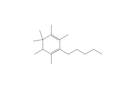 1,1,2,3,5,6-Hexamethyl-4-pentyl-2,4-cyclohexadiene