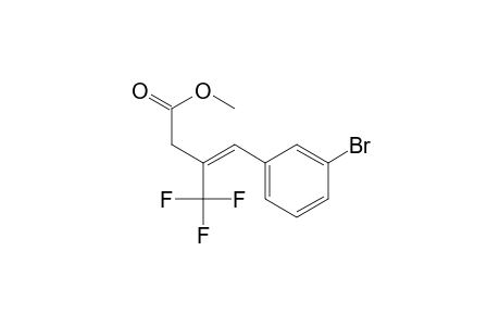 Methyl 3-perfluoromethyl-4-(m-bromophenyl)but-3-enoate