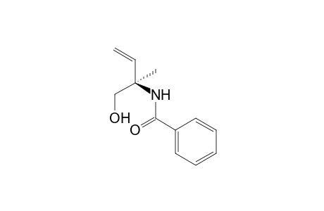 (+-)-2-Benzamido-2-methylbut-3-enol