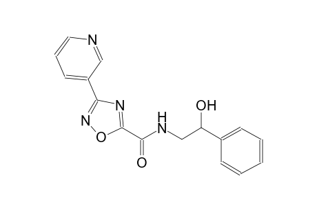 1,2,4-oxadiazole-5-carboxamide, N-(2-hydroxy-2-phenylethyl)-3-(3-pyridinyl)-