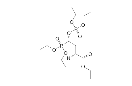ETHYL-(2S)-2-AMINO-4-(DIETHOXYPHOSPHORYL)-4-(DIETHOXYPHOSPHORYLOXY)-BUTANOATE