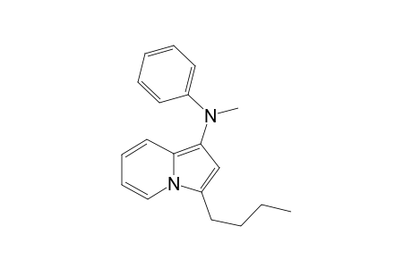 3-Butyl-N-methyl-N-phenylindolizin-1-amine