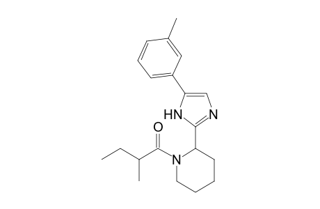 2-methyl-1-(2-(5-(m-tolyl)-1H-imidazol-2-yl)piperidin-1-yl)butan-1-one