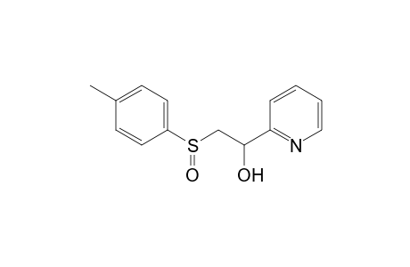1-(2-pyridyl)-2-[(4-methylphenyl)sulfinyl]ethanol