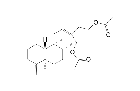 Z-Isolinaridiol diacetate