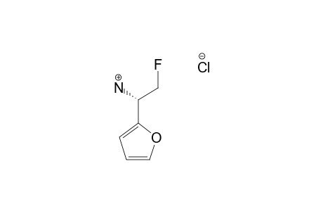 (S)-2-FLUORO-1-(FURAN-2-YL)-ETHANAMINE-HYDROCHLORIDE