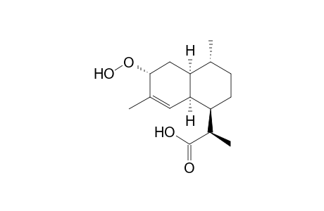3-.alpha.-Hydroperoxy-amorph-4-en-12-oic acid