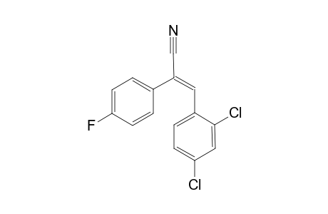 E-alpha-(4-Fluorophenyl)-2,4-dichlorocinnamonitrile