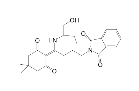 2-[4-(2,6-diketo-4,4-dimethyl-cyclohexylidene)-4-(1-methylolpropylamino)butyl]isoindoline-1,3-quinone