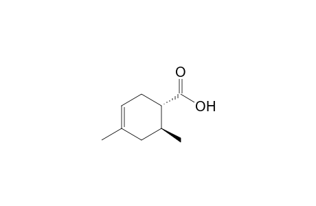 (1S,6S)-4,6-dimethyl-1-cyclohex-3-enecarboxylic acid