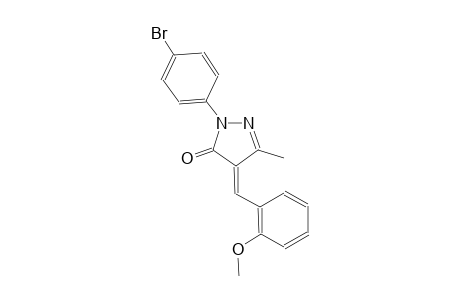 3H-pyrazol-3-one, 2-(4-bromophenyl)-2,4-dihydro-4-[(2-methoxyphenyl)methylene]-5-methyl-, (4E)-