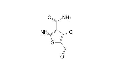 2-Amino-4-chloro-5-formyl-thiophene-3-carboxylic acid, amide
