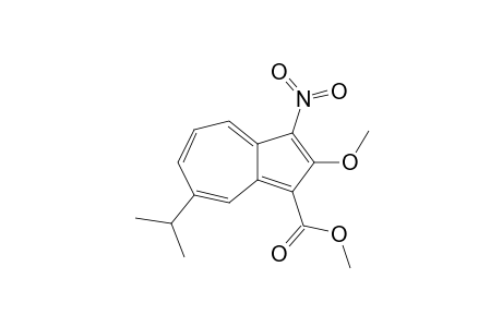 Methyl 7-isopropyl-2-methoxy-3-nitroazulene-1-carboxylate