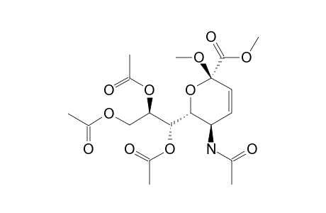 METHYL-(METHYL-5-ACETAMIDO-7,8,9-TRI-O-ACETYL-3,4,5-TRIDEOXY-D-MANNO-NON-3-EN-ULOPYRANOSID)-ONATE