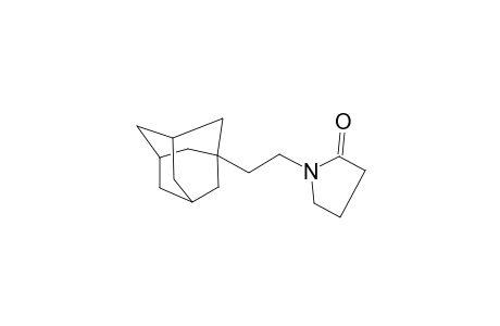 1-[2-(1-adamantyl)ethyl]-2-pyrrolidinone