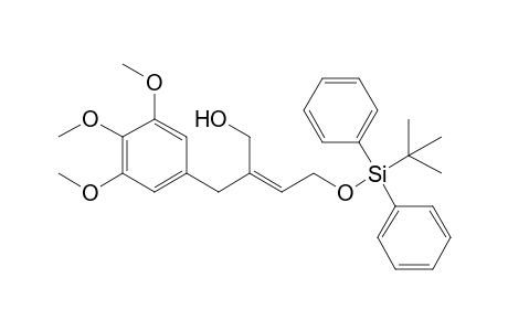 (Z)-4-[(tert-Butyldiphenylsilyl)oxy]-2-(3,4,5-trimethoxybenzyl)but-2-en-1-ol