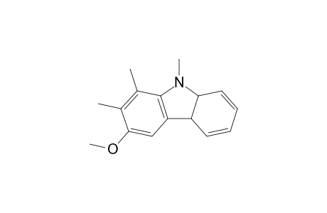 4a,9a-Dihydro-6-methoxy-7,8,9-trimethyl-9H-carbazole