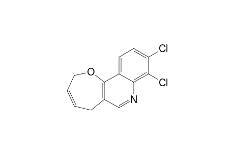 8,9-Dichloro-2,5-dihydrooxepino[3,2-c]quinoline