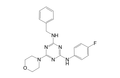 1,3,5-Triazine, 2-benzylamino-4-(4-fluorophenylamino)-6-(4-morpholyl)-