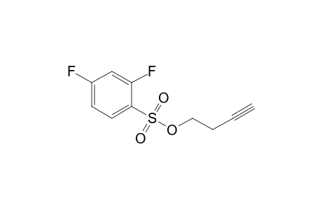 2,4-Difluorobenzenesulfonic acid but-3-ynyl ester