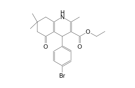 ethyl 4-(4-bromophenyl)-2,7,7-trimethyl-5-oxo-1,4,5,6,7,8-hexahydro-3-quinolinecarboxylate