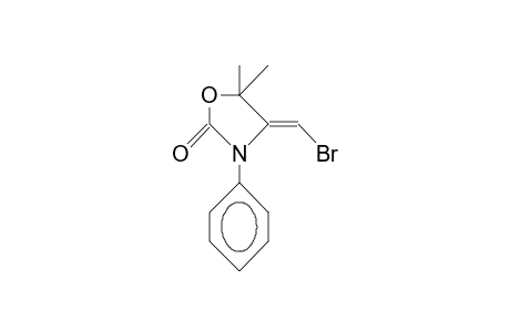 4-Z-Bromomethylidene-5,5-dimethyl-3-phenyl-2-oxo-oxazolidine