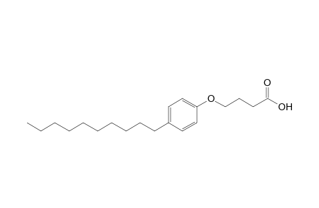 4-(4-Decylphenoxy)butyric acid