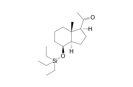 Des A,B-8.beta.-(triethylsilyloxy)-pregnan-20-one