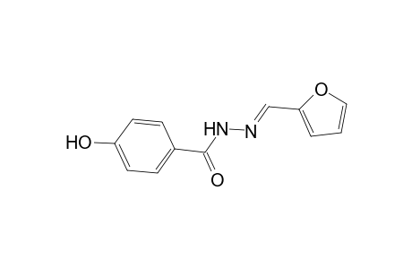 benzoic acid, 4-hydroxy-, 2-[(E)-2-furanylmethylidene]hydrazide