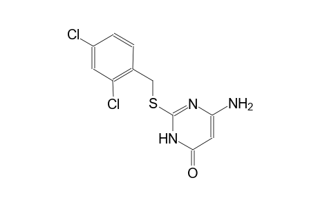 6-amino-2-[(2,4-dichlorobenzyl)sulfanyl]-4(3H)-pyrimidinone