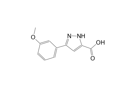 3-(3-methoxyphenyl)-1H-pyrazole-5-carboxylic acid