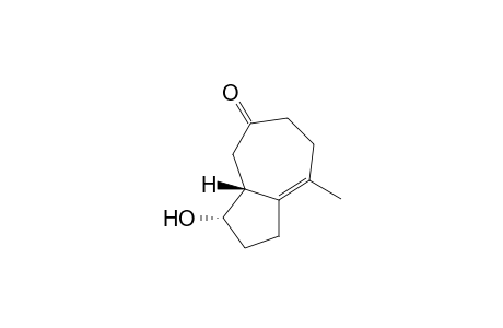 trans-2,3,3a,4,6,7-hexahydro-3-hydroxy-8-methyl-5(1H)-azulenone
