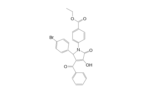 ethyl 4-[3-benzoyl-2-(4-bromophenyl)-4-hydroxy-5-oxo-2,5-dihydro-1H-pyrrol-1-yl]benzoate