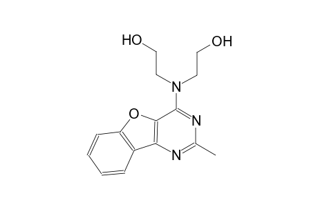 2-[(2-hydroxyethyl)(2-methyl[1]benzofuro[3,2-d]pyrimidin-4-yl)amino]ethanol