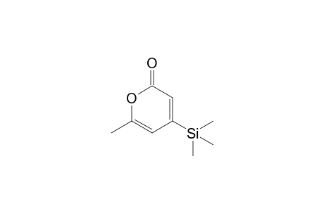 6-Methyl-4-trimethylsilyl-2H-pyran-2-one
