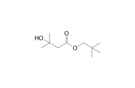 2,2-Dimethylpropyl 3-hydroxy-3-methyl-butanoate