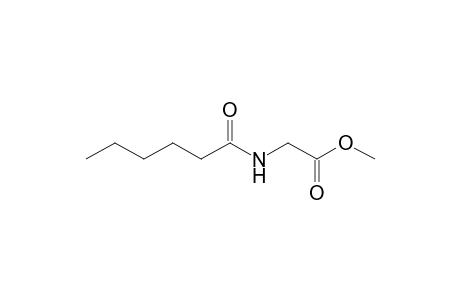 2-(1-oxohexylamino)acetic acid methyl ester