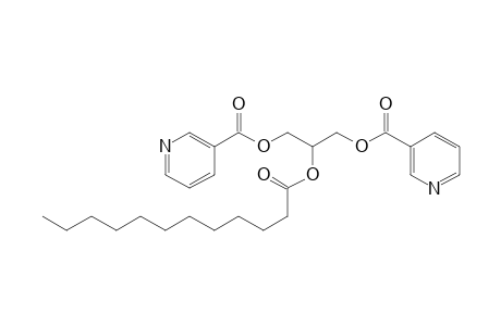 1,3-Dinicotinoyl-2-dodecanoylglycerol