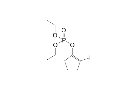 Diethyl (2-iodocyclopent-1-en-1-yl) phosphate