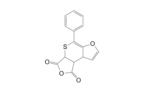 1H-Thiopyrano[5,4-b:2,3-c']difuran-1,3(3aH)-dione, 8a,8b-dihydro-5-phenyl-, (3a.alpha.,8a.beta.,9b.alpha.)-