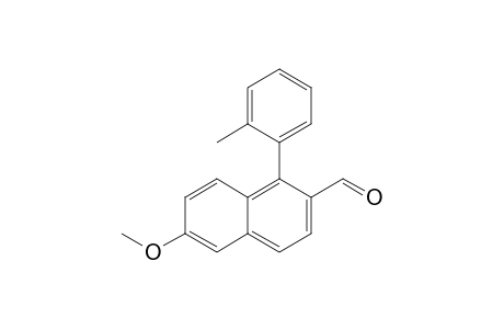 1-(o-Tolyl)-6-methoxynaphthalene-2-carbaldehyde