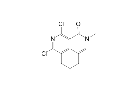 5,6-Dihydro-4H-benzo[de]-7,9-dichloro-2-methyl[2,7]naphthyridin-1-one
