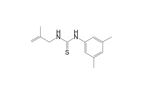 1-(3,5-dimethylphenyl)-3-(2-methylallyl)thiourea
