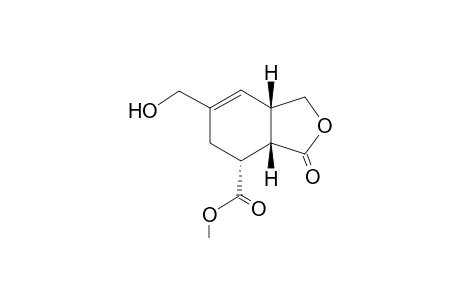 (3aS,4R,7aS)-3-keto-6-methylol-3a,4,5,7a-tetrahydro-1H-isobenzofuran-4-carboxylic acid methyl ester
