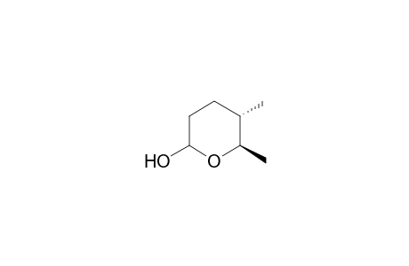 (5S,6R)-tetrahydro-5,6-dimethyl-2H-pyran-2-ol