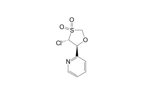 4-CHLORO-5-(2-PYRIDYL)-1,3-OXATHIOLANE-3,3-DIOXIDE