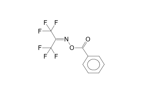 HEXAFLUOROACETONE, O-BENZOYLOXIME